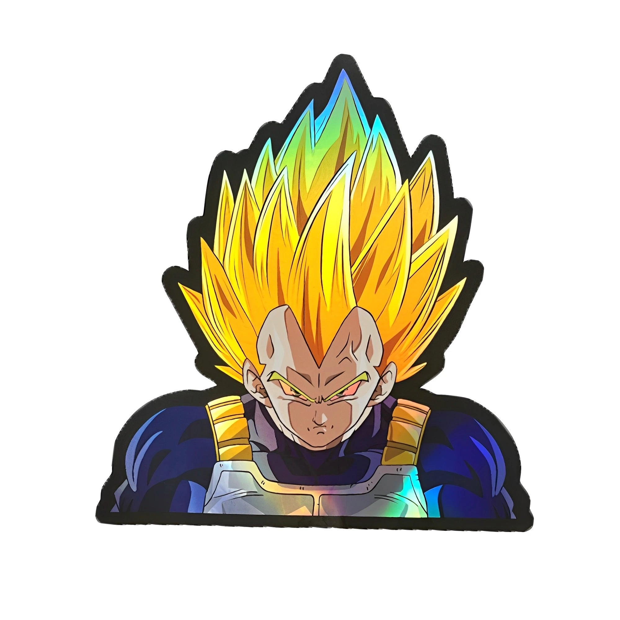 Cartoon Holographic Anime Laser Stickers Motorcycle Anime Lenticular Car Window Sticker For Laptop Hot（25 designs）